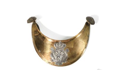 null Raise collar of officer of infantry (1767). 

In brass, with a motif of the...