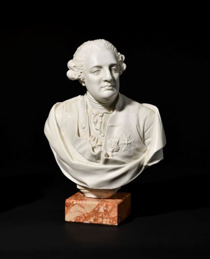 « Le Roi Louis XVI », en buste de face, en...