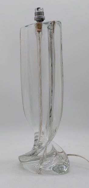 null SEVRES 
Foot of lamp in crystal
70's 
H : 47 cm