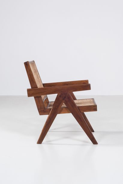 null PIERRE JEANNERET (1896-1967)

PJ SI 29 A

"Easy Chairs", circa 1955

Pair of...