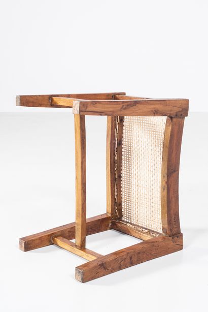 null PIERRE JEANNERET (1896-1967)

PJ SI 24 A, circa 1960

Pair of teak stools with...