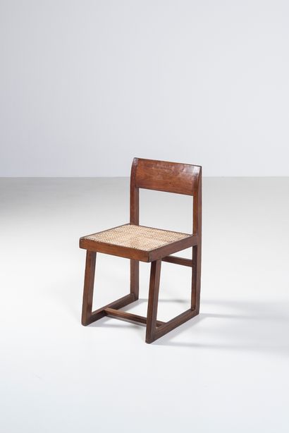 null PIERRE JEANNERET (1896-1967)

PJ SI 54 A BOX

"(Student) Chair", circa 1960

Suite...