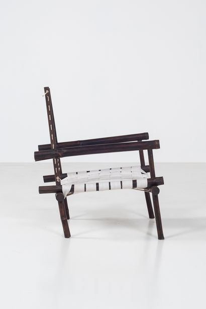 null PIERRE JEANNERET (1896-1967)

PJ SI01B

« Bamboo chair », 1953

Fauteuil à accotoirs...