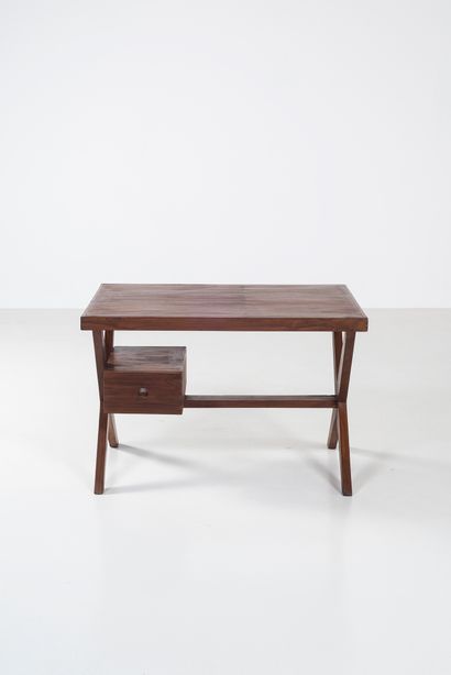 null PIERRE JEANNERET (1896-1967)

"Teak Desk" or "Steno desk", circa 1960

Desk...