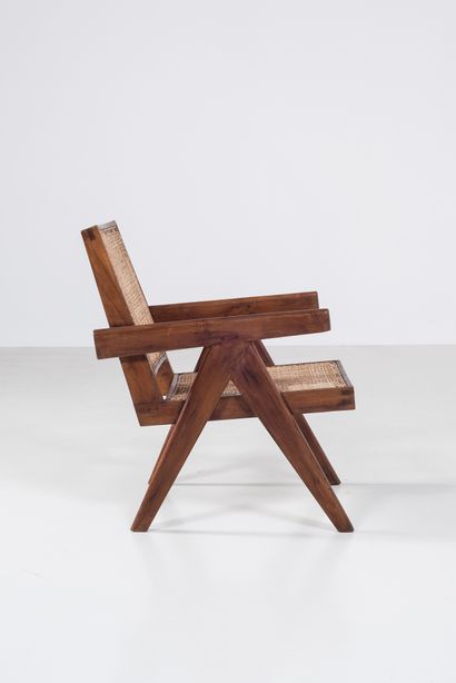 null PIERRE JEANNERET (1896-1967)

PJ SI 29 A

"Easy Chairs", circa 1955

Pair of...