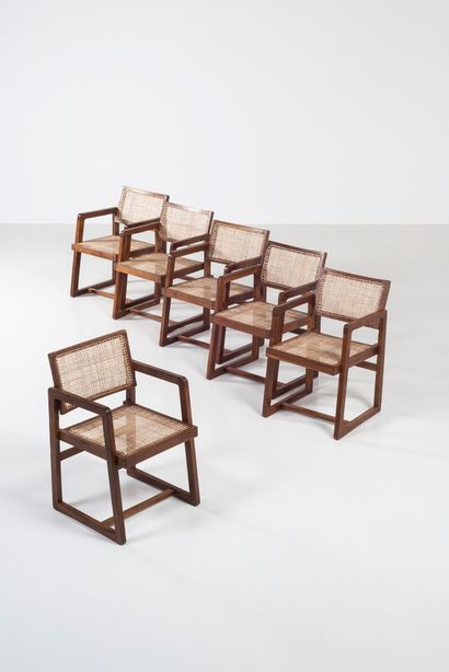 null PIERRE JEANNERET (1896-1967)

PJ-SI-53-A

"Cane Seats Back Office", circa 1960

Suite...