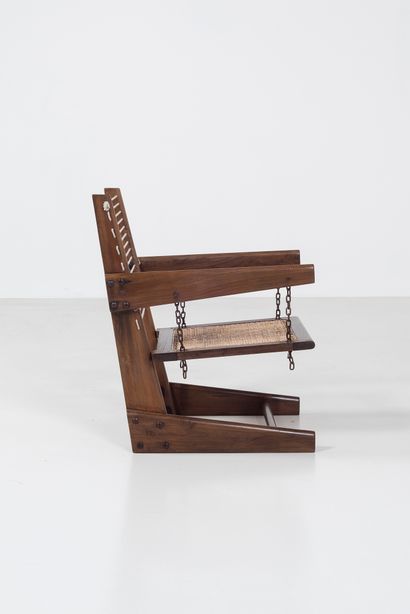 null PIERRE JEANNERET (1896-1967)

PJ SI 07 A

« Take Down Armchair », vers 1953

Fauteuil...