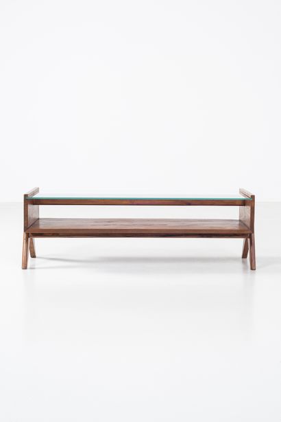 null PIERRE JEANNERET (1896-1967)

PJ TB 05 A

"Coffee table", circa 1960

Coffee...