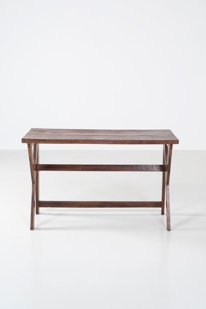 null PIERRE JEANNERET (1896-1967)

PJ TAT 13 D

"Committee desk/console", circa 1955

Solid...