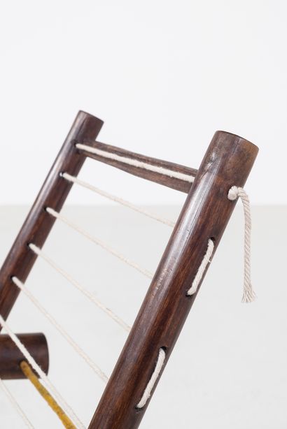 null PIERRE JEANNERET (1896-1967)

PJ SI 04 A

« Bamboo Iron Chair with Cushion »,...