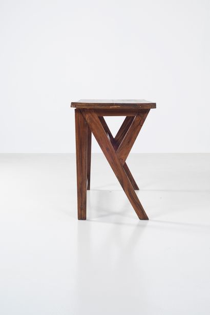 null PIERRE JEANNERET (1896-1967)

PJ TAT 13 D

"Committee desk/console", circa 1955

Solid...