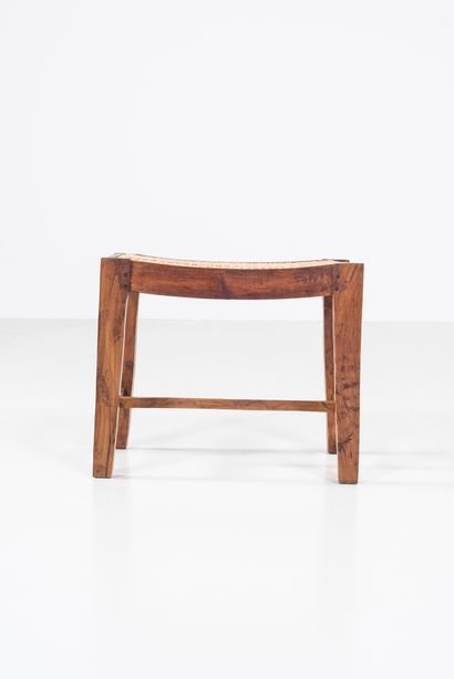 null PIERRE JEANNERET (1896-1967)

PJ SI 24 A, circa 1960

Pair of teak stools with...