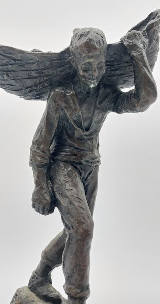 null SUJET en bronze

Vigneron

Bronze signé "H.Bouchard" 

Socle en marbre

XXème...