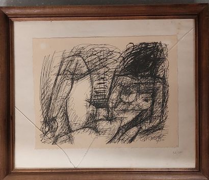 MARCEL GROMAIRE (1892-1971) __
Etching __
Numbered...