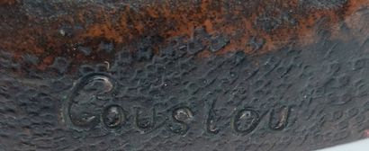 null Guillaume COUSTOU (1677-1746) d'après__
Cheval de Marly__
Bronze à patine brune...