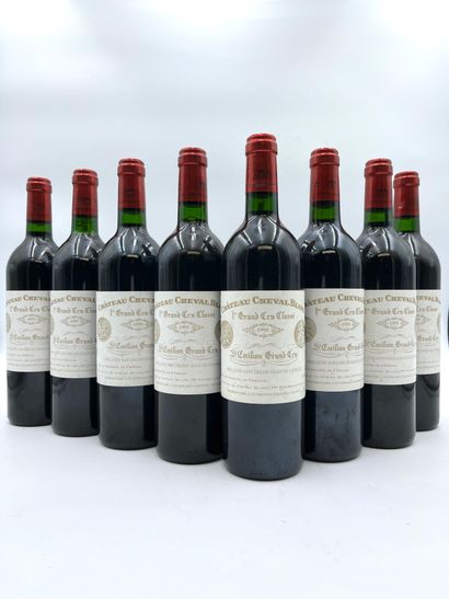 null 8 bottles CHÂTEAU CHEVAL BLANC 1995 1er GCC (A) Saint-Emilion Grand Cru
(N....