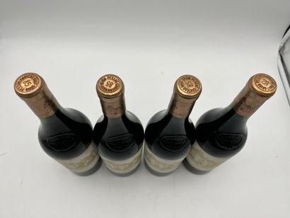 null 4 bottles CHÂTEAU HAUT-BRION 1985 1er GCC Pessac-Leognan
(E. m)