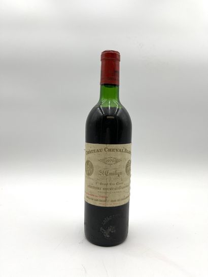 null 1 bottle CHÂTEAU CHEVAL BLANC 1970 1er GCC (A) Saint-Emilion Grand Cru
(N. he,...