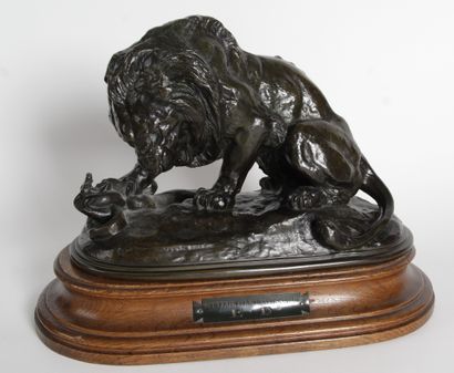 ANTOINE-LOUIS BARYE (1796-1857)

« Lion au...