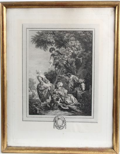null LOT OF TWO ENGRAVINGS AFTER THE XVIIIth CENTURY

Two "scènes galantes", after...