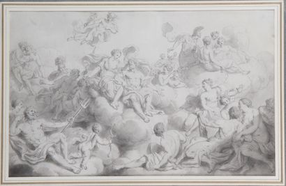 null Louis-Philippe BOITARD (Actif à Paris de 1730 à 1763)

"Assemblée des dieux"

Plume...