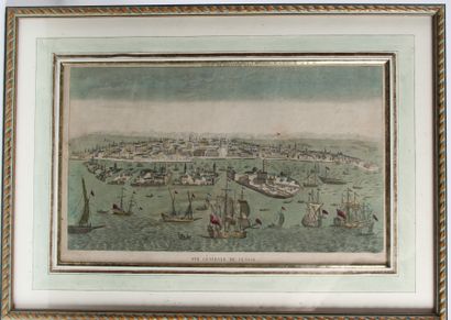 null TWO OPTICAL VIEWS OF THE XVIII

"General view of Venice

Dimensions : 25,5 x...