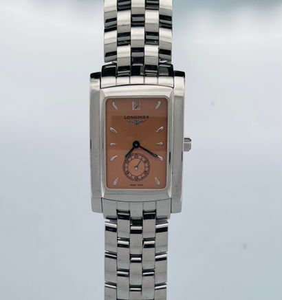 null LONGINES Dolce Vita
Dolce Vita. 
Ref : L5.655.4
Rectangular watch in steel....