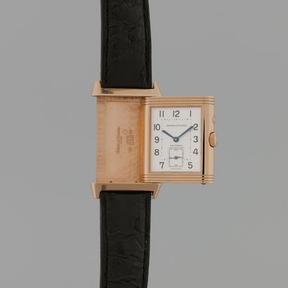 null JAEGER-LECOUTRE
Reverso or rose night and day.
Ref : 270.8.54.
Circa : 2010.
Rectangular...