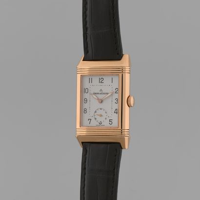 null JAEGER-LECOUTRE
Reverso.
Ref : 270.2.62 
Circa : 2010.
Watch in pink gold 750/1000...