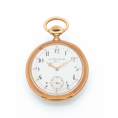 null J.M. BADELLET And CO
Pocket watch
N° : 84896.
Circa : 1900. 
Elegant pocket...