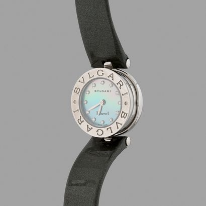 null BULGARI
Jewelry watch
Ref : BZ22S.
N° : D3517.
Around : 2000. 
Jewelry bracelet...