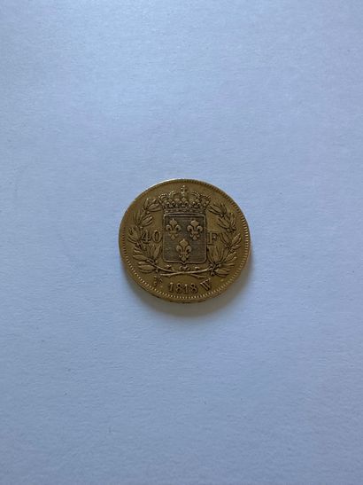 null FRANCE
40 francs or 1818 Profil de Louis XVIII
Poids : 12 g