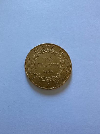 null FRANCE
100 francs or 1882 au Génie
Poids : 32 g