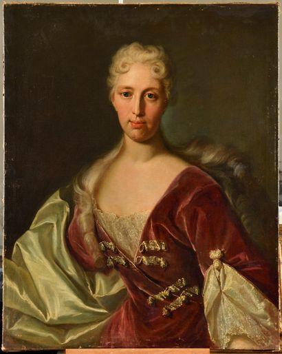 ECOLE SUISSE, 1722
Portrait présumé de Johanna...