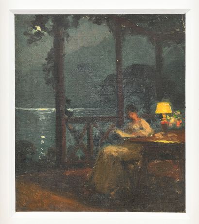 Marcel RIEDER (1862-1942)
Evening reading...