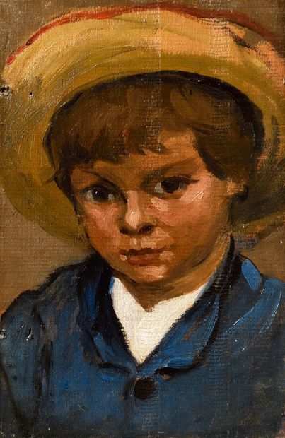 ANDRE GILL (FRA/ 1840-1885)
Portrait de garçon,...