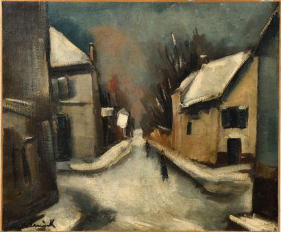MAURICE DE VLAMINCK (FRA/ 1876-1958)

Rue...