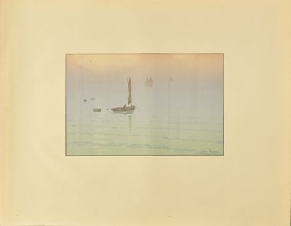null HENRI RIVIÈRE (FRA/ 1864-1951)

Brume en mer, 1915.

Planche n°18 (sur 20) de...