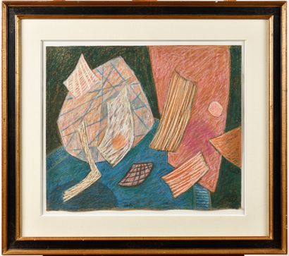 HENRI GOETZ (USA-FRA/ 1909-1989)

Composition

Pastel...