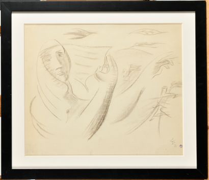 LEOPOLD SURVAGE (1879-1968)

Pêcheuse à collioure,...