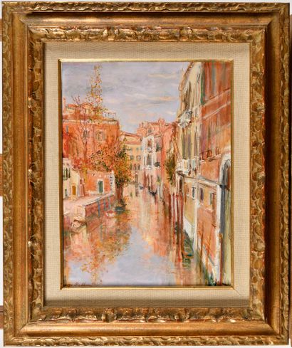 SERGE BELLONI (1925-2005)

Canal à Venise

Huile...
