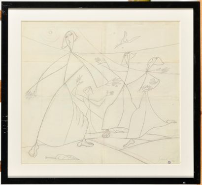 null LEOPOLD SURVAGE (1879-1968)

Femmes de Collioure, 1940 

Fusain 

Signé et daté...