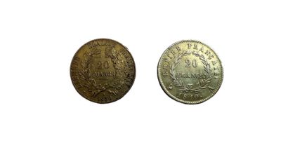null FRANCE
- 1 piece of 20 francs gold Napoleon I 1810
- 1 piece of 20 francs gold...