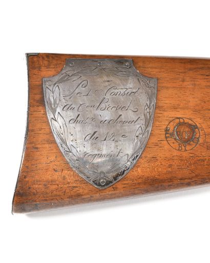 null MUSKET OF HONOR WITH FLINT AWARDED BY THE FIRST CONSUL TO THE CITIZEN BREVET,
horse...