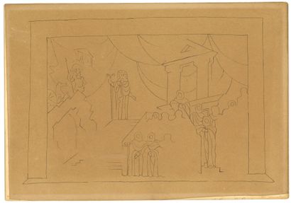 STRAVINSKY Theodore (1907-1989)
Drawing for...