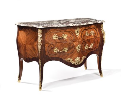 ELEGANTE JUMPING COMMODE in rosewood and...