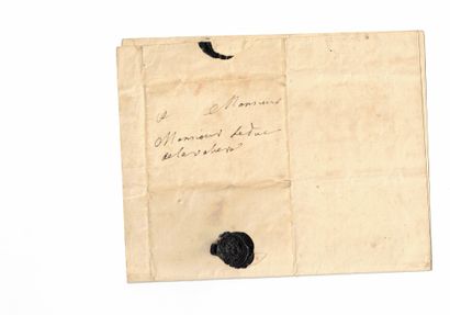 null POMPADOUR (Jeanne-Antoinette Poisson, marquise de). Autograph letter [TO THE...