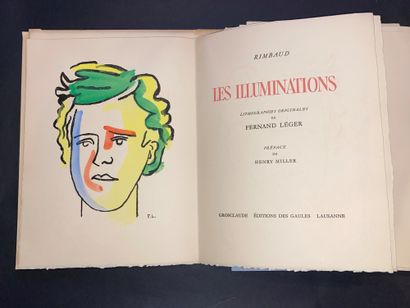 null LÉGER (Fernand). - RIMBAUD (Arthur). The Illuminations. Preface by Henry Miller....