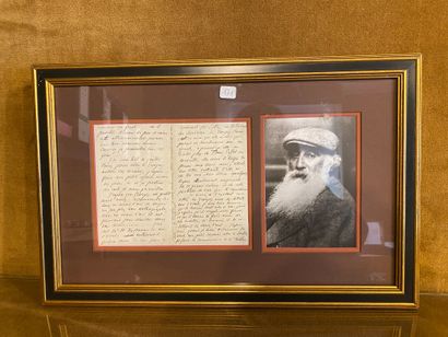 null PISSARRO (Camille). Autograph letter signed to his niece Alice Isaacson. Paris,...