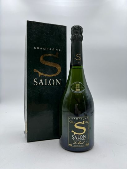 null 1 bottle CHAMPAGNE SALON 1988 Vintage Le Mesnil
(N. tlb) (CIO la) (Cellar B...